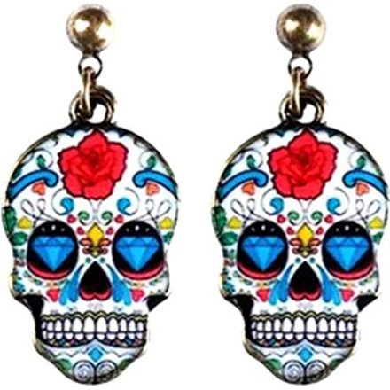 Avec quoi accorder des boucles d’oreille tête-de-mort mexicaines ?