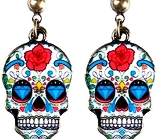 Avec quoi accorder des boucles d’oreille tête-de-mort mexicaines ?