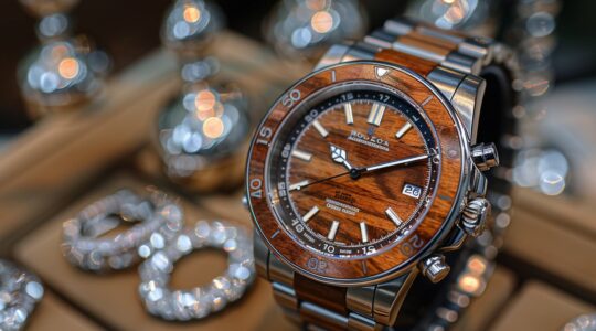 Intégration d&rsquo;une montre en bois à votre collection de bijoux : mariage harmonieux des styles