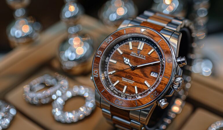 Intégration d’une montre en bois à votre collection de bijoux : mariage harmonieux des styles Intégration d’une montre en bois à votre collection de bijoux : mariage harmonieux des styles
