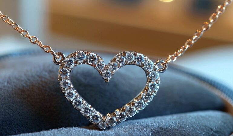 Le collier coeur : symbole intemporel d&rsquo;amour et d&rsquo;élégance