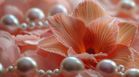 Perles et pétales : les combinaisons gagnantes entre robes fleuries et bijoux