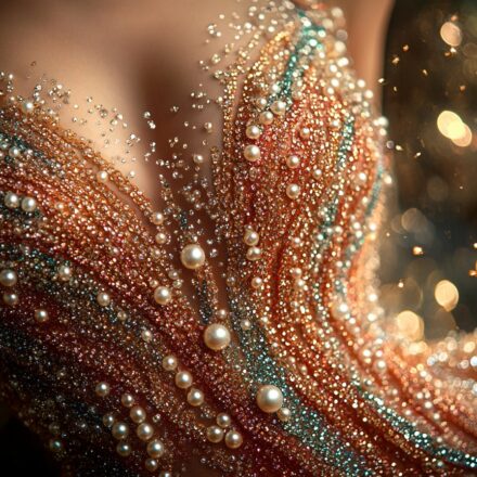 Associer perles et sequins pour une robe charleston étincelante