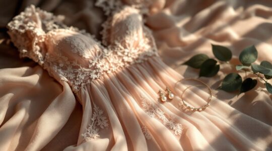 Brillance et raffinement : comment sublimer une robe de demoiselle d’honneur avec les bons bijoux