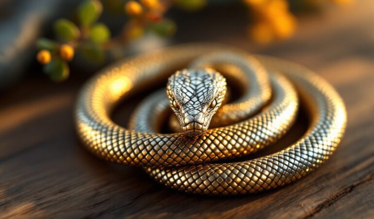 L’or ou l’argent ? Quel métal choisir pour un collier serpent envoûtant ?