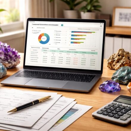 Calculer le budget pour sa collection de minéraux avec un fichier de suivi personnalisé