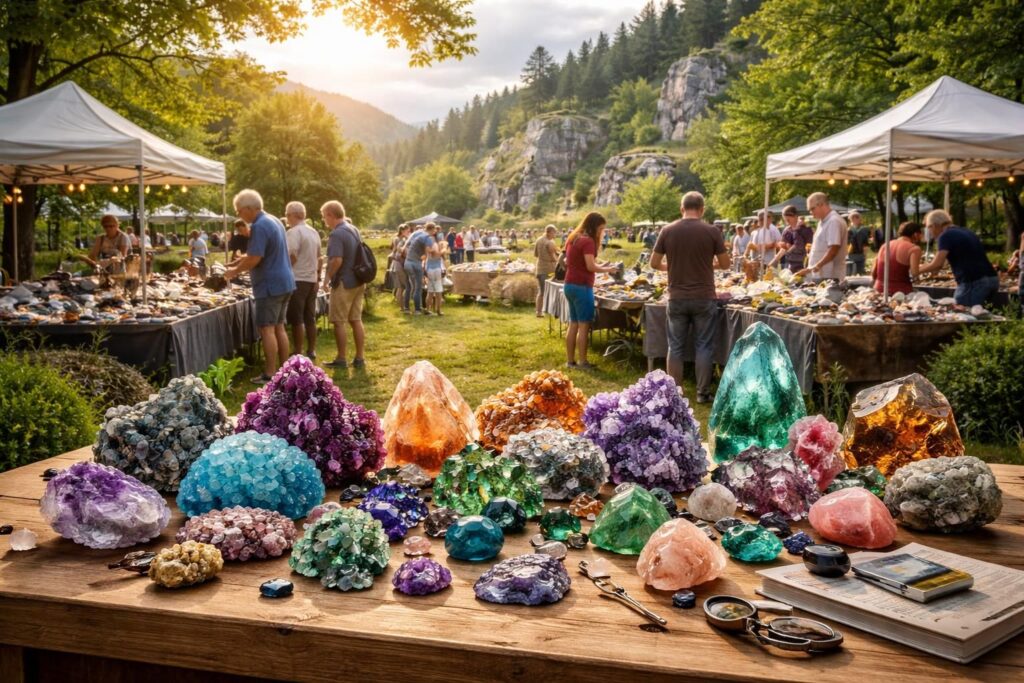 Collectionner les minéraux sans ruiner avec bourses aux minéraux et sites naturels