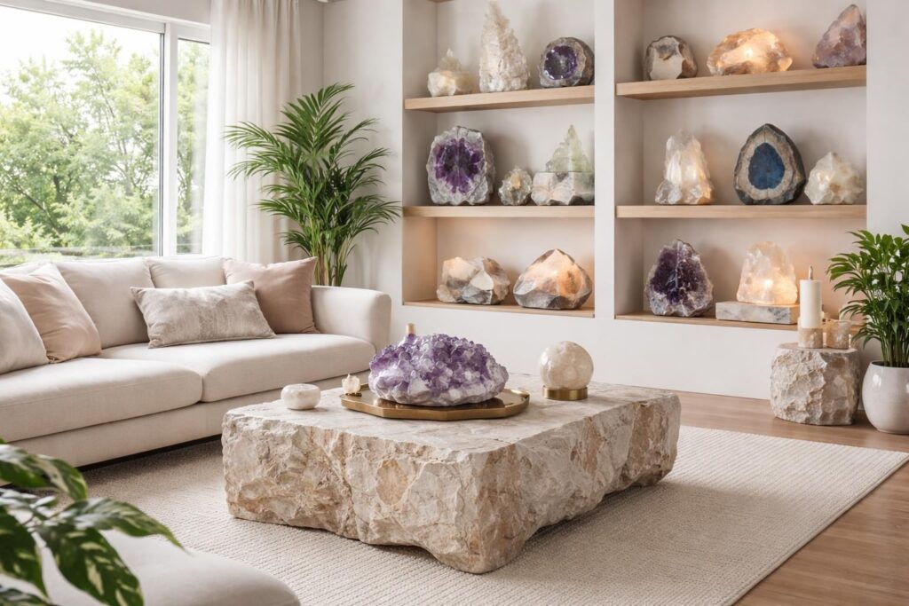 découvrez comment intégrer des pierres naturelles et minéraux dans votre décoration intérieure pour créer un style géologique unique et élégant, alliant authenticité et sophistication.