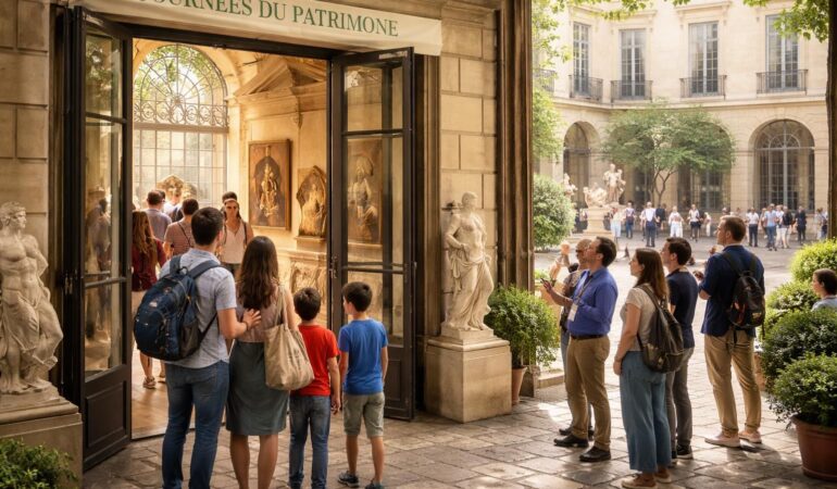 Profiter de sorties culturelles gratuites dans les musées parisiens et journées du patrimoine