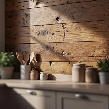 Quels sont les avantages d’un mur en bois décoratif dans sa cuisine ?