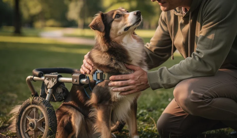 Brisons les préjugés sur le fauteuil roulant pour chiens grâce à des témoignages touchants